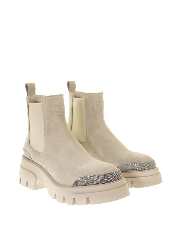 BRUNELLO CUCINELLI: Stiefel online - Stiefel - Hellbeige