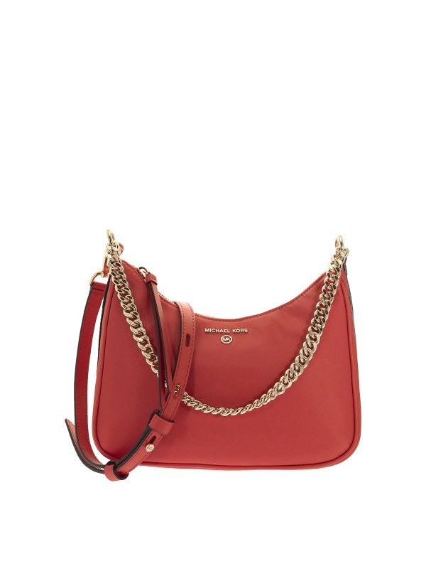MICHAEL KORS: クロスボディバッグ - クロスボディバッグ - 赤