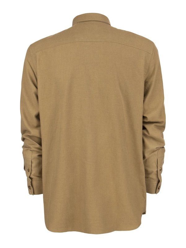 BURBERRY: シャツ online - シャツ - キャメル