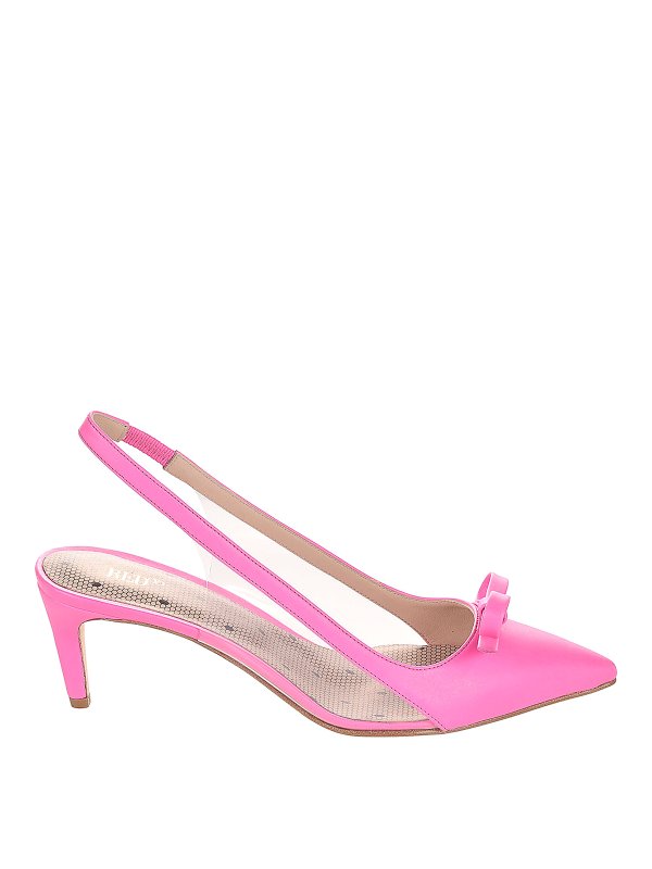 VALENTINO RED: scarpe décolleté - Slingback con fiocco