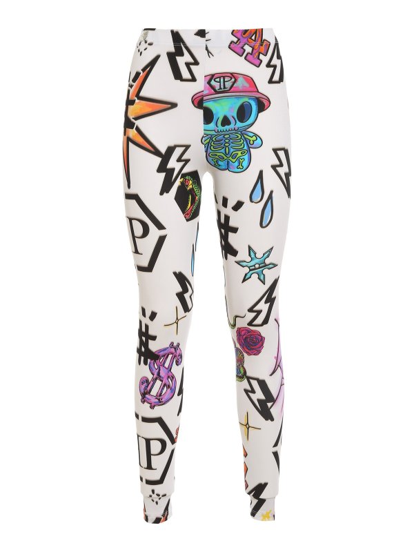 PHILIPP PLEIN: Leggings - Leggings - Bunt