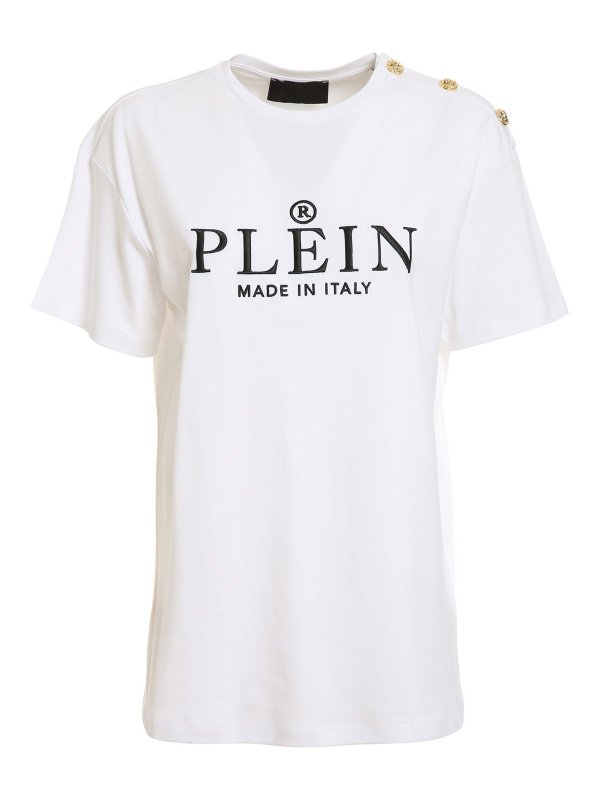 PHILIPP PLEIN: T-shirts - T-Shirt - Weiß