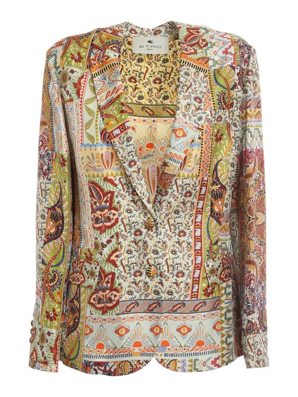 ETRO: Blazer - Blazer - Blumenmuster