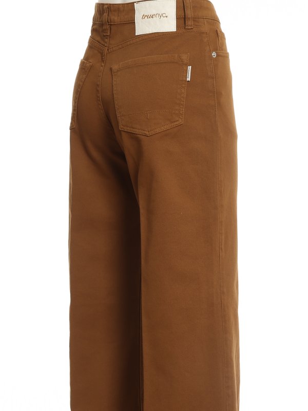 iKRIX TRUE NYC: Schlagjeans - Schlagjeans - Hellbraun