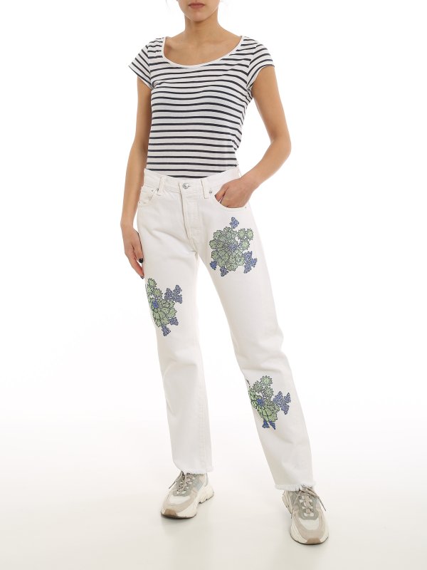 LIBERTY DOLL: ストレートジーンズ online - ストレートジーンズ - 白