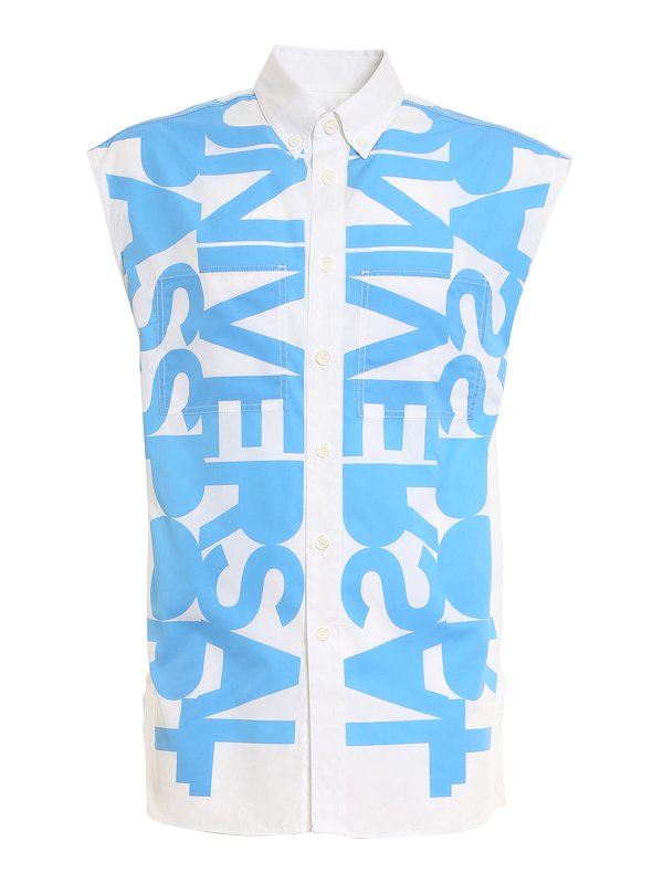 BURBERRY: shirts - Sleeveless shirt