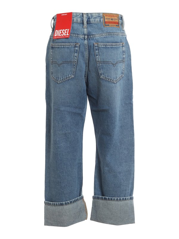 DIESEL: ボーイフレンドデニム online - ボーイフレンド - ミディアムウォッシュ
