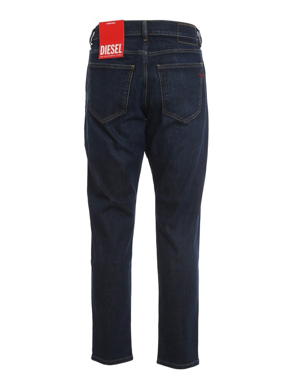 DIESEL: ストレートジーンズ online - ストレートジーンズ - ダークウォッシュ