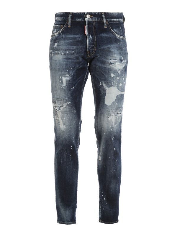 DSQUARED2: straight leg jeans - Cool Guy jeans