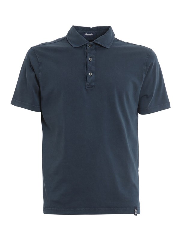 DRUMOHR: Poloshirts - Poloshirt - Blau