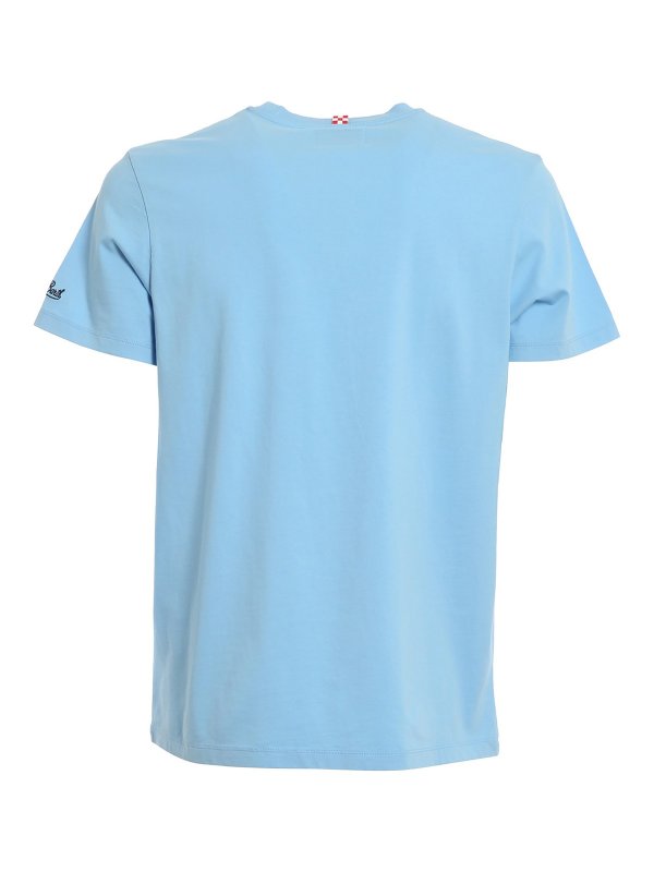 MC2 SAINT BARTH: T-shirts online - T-Shirt - Hellblau