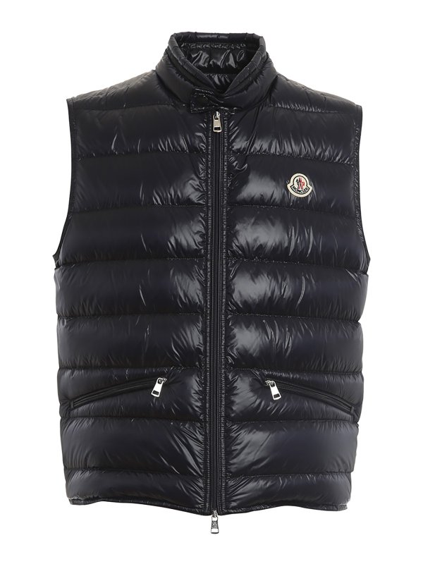 MONCLER: Chaquetas y Chaquetones acolchados - Gui-Longue Saison - Azul