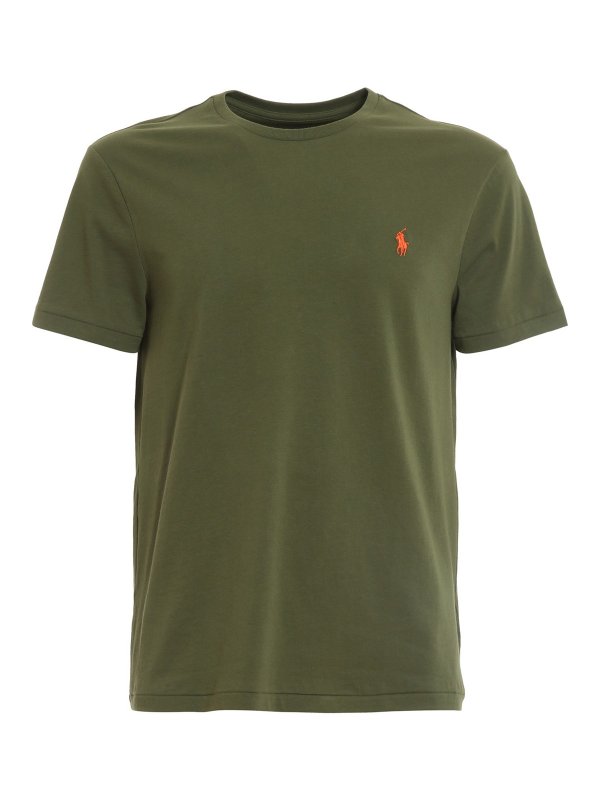 POLO RALPH LAUREN: T-shirts - T-Shirt - Vert