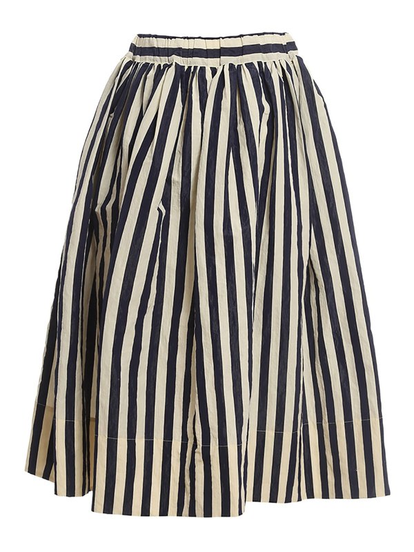 APUNTOB: Knielange und Midi Röcke online - Midirock - Gestreift