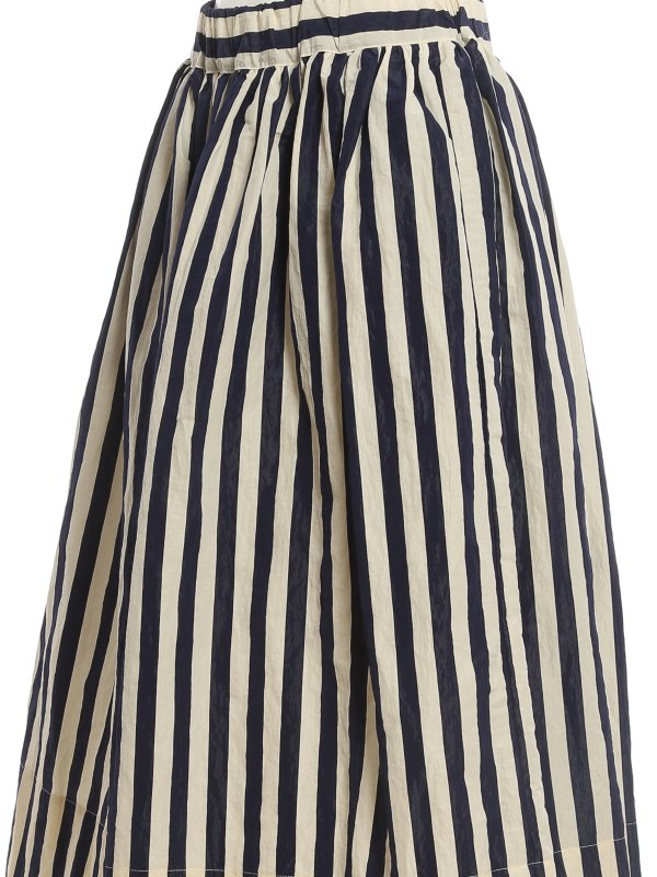 iKRIX APUNTOB: Knielange und Midi Röcke - Midirock - Gestreift