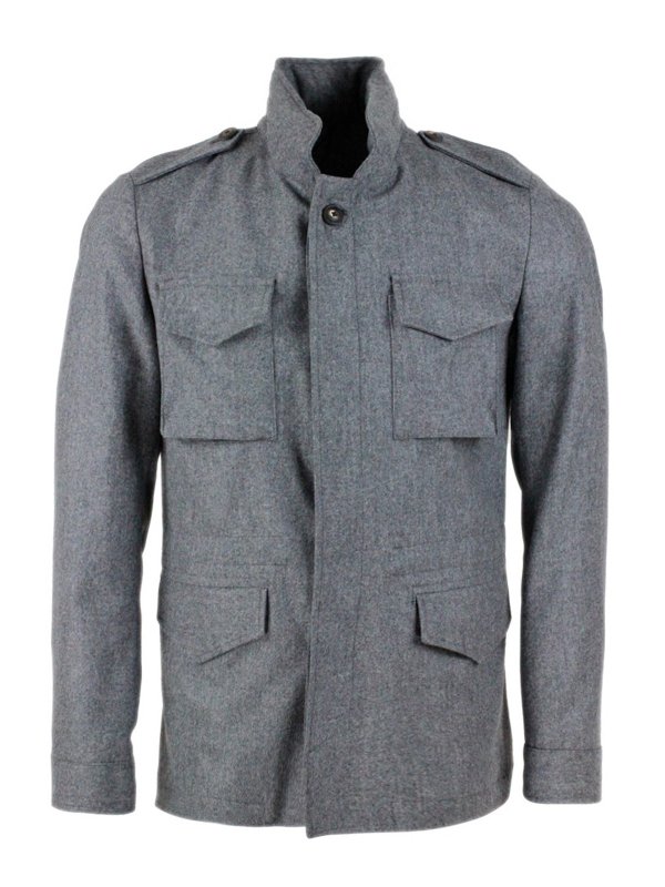 BARBA: Vestes casuals - Veste Casual - Gris