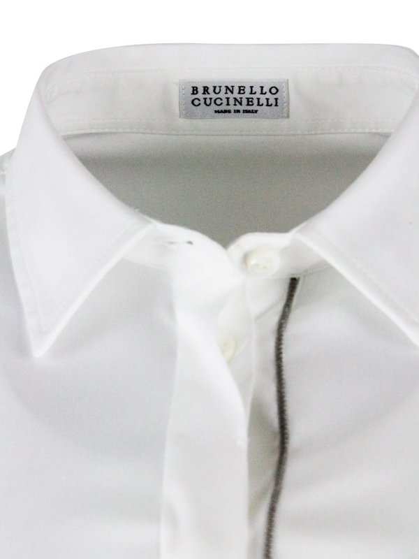 Chemise - Blanc shop online: BRUNELLO CUCINELLI