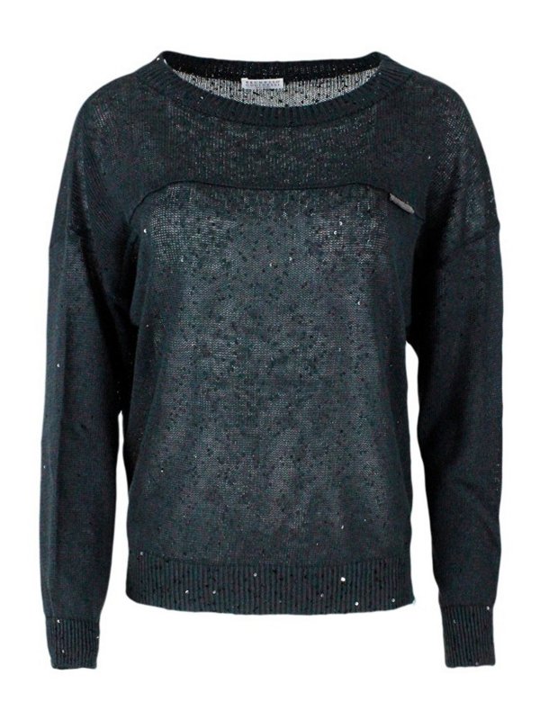 BRUNELLO CUCINELLI: クルーネック - クルーネック - グレー