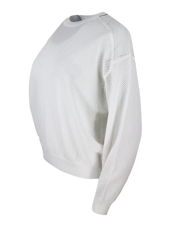 iKRIX BRUNELLO CUCINELLI: crew necks - Embellished neckline sweater