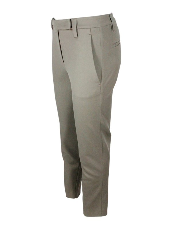 iKRIX BRUNELLO CUCINELLI: casual trousers - Slim fit trousers