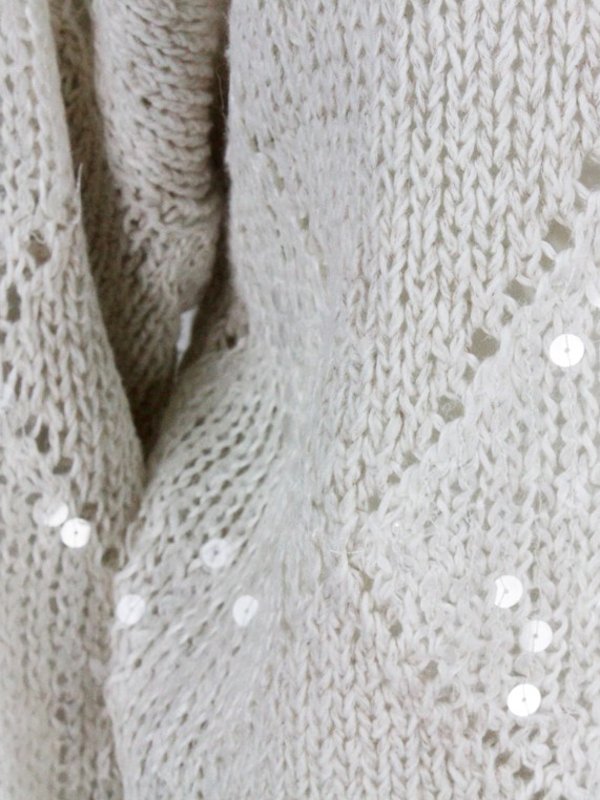 Sequined argyle sweater shop online: BRUNELLO CUCINELLI