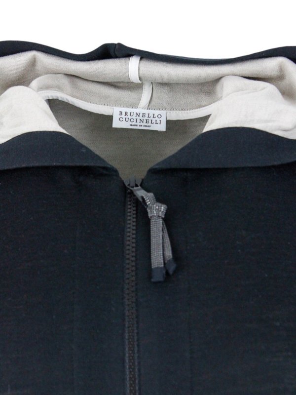Sweat-Shirts - Noir shop online: BRUNELLO CUCINELLI