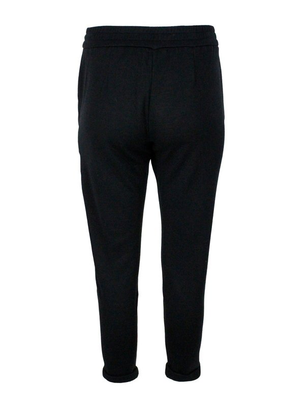BRUNELLO CUCINELLI: Pantalones deportivos online - Pantalones Deportivos - Negro