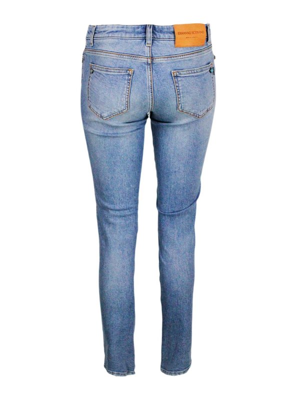 ERMANNO SCERVINO: Straight Leg Jeans online - Straight Leg Jeans - Jeansblau