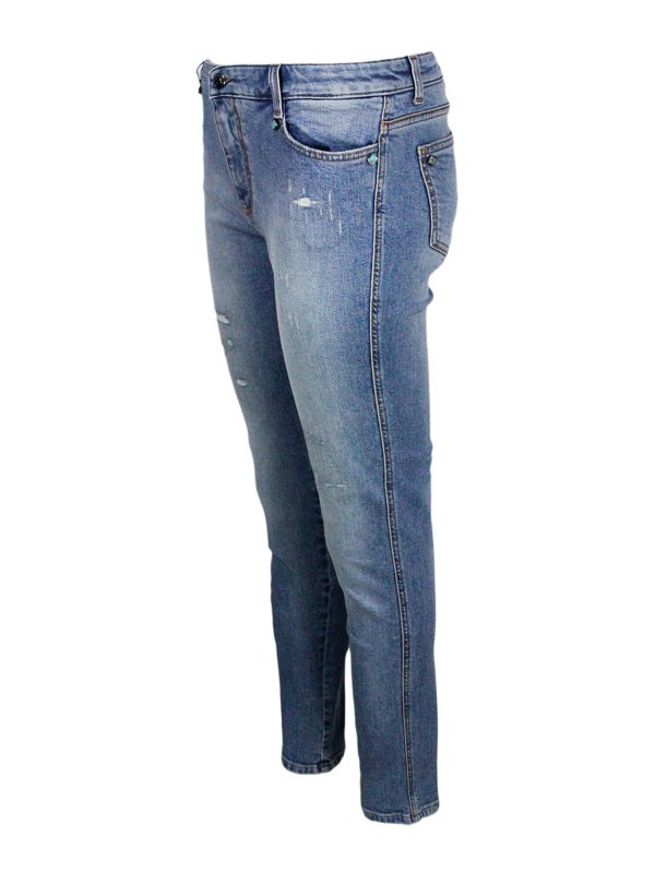 iKRIX ERMANNO SCERVINO: Straight Leg Jeans - Straight Leg Jeans - Jeansblau