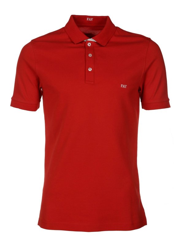 FAY: polo shirts - Piqué polo