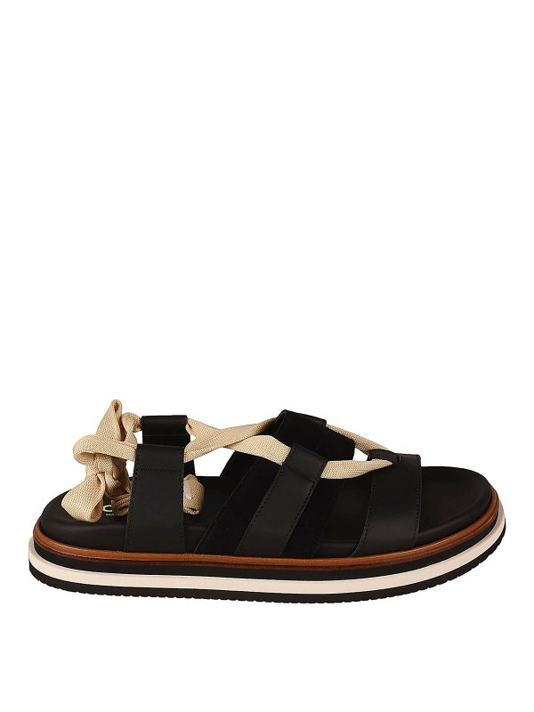 HOGAN: Sandalen - Sandalen - Schwarz
