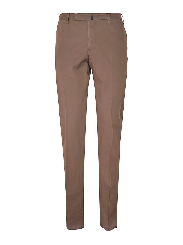 INCOTEX: casual trousers - Cotton chinos
