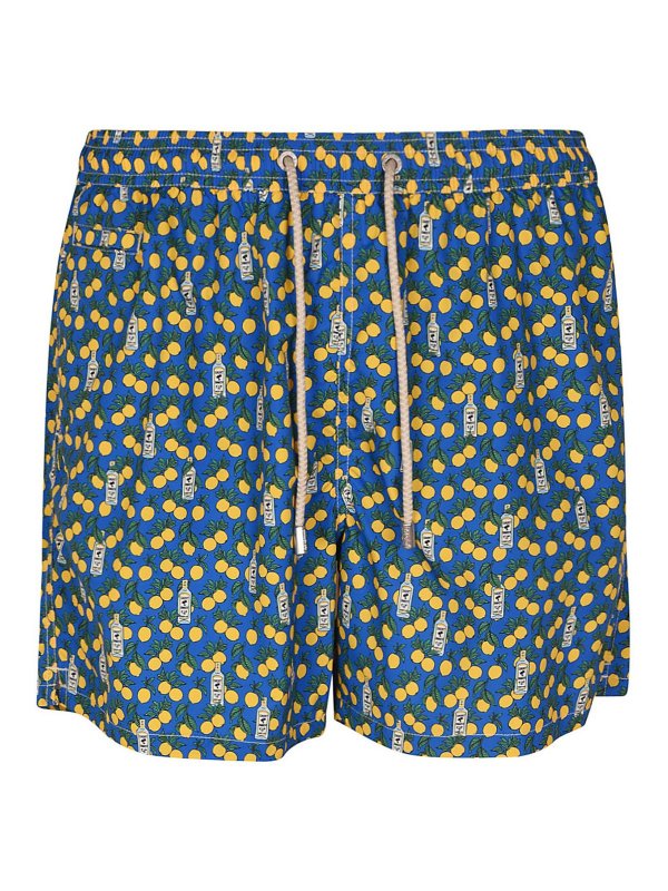 MC2 SAINT BARTH: Shorts de bain - Short De Bain - Bleu Clair