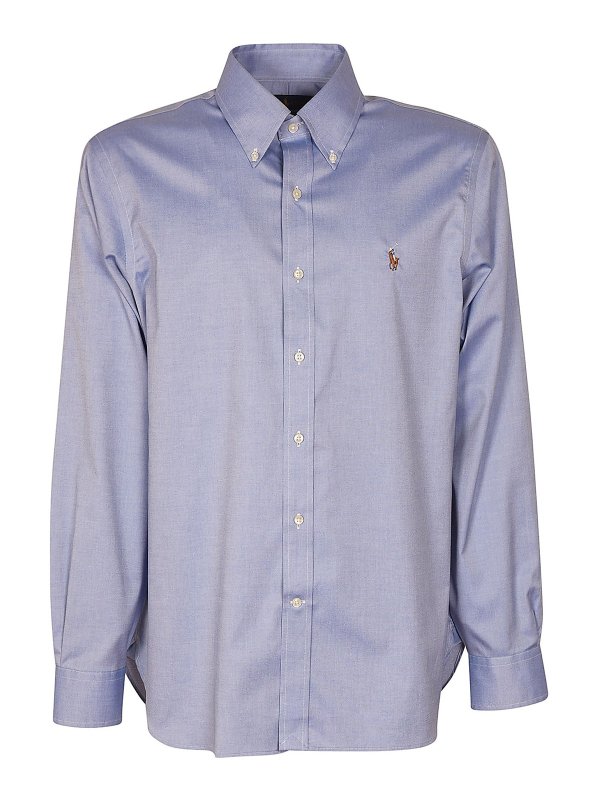 POLO RALPH LAUREN: shirts - Cotton logo shirt