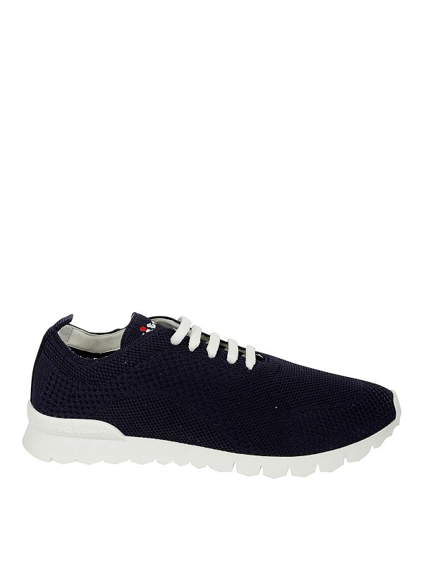 KITON: Chaussures de sport - Baskets - Bleu Foncé