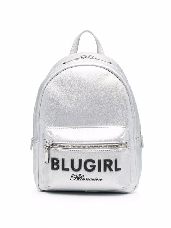 BLUGIRL: Mochilas - Mochila - Plata