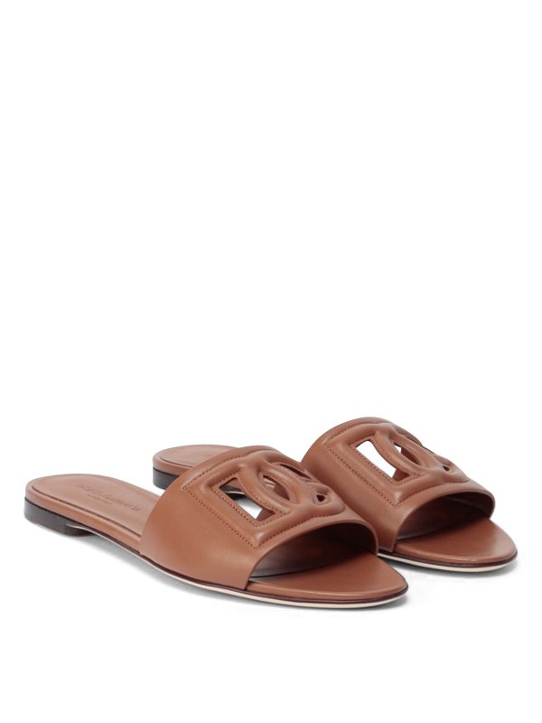 DOLCE & GABBANA: Sandales online - Sandales - Bianca