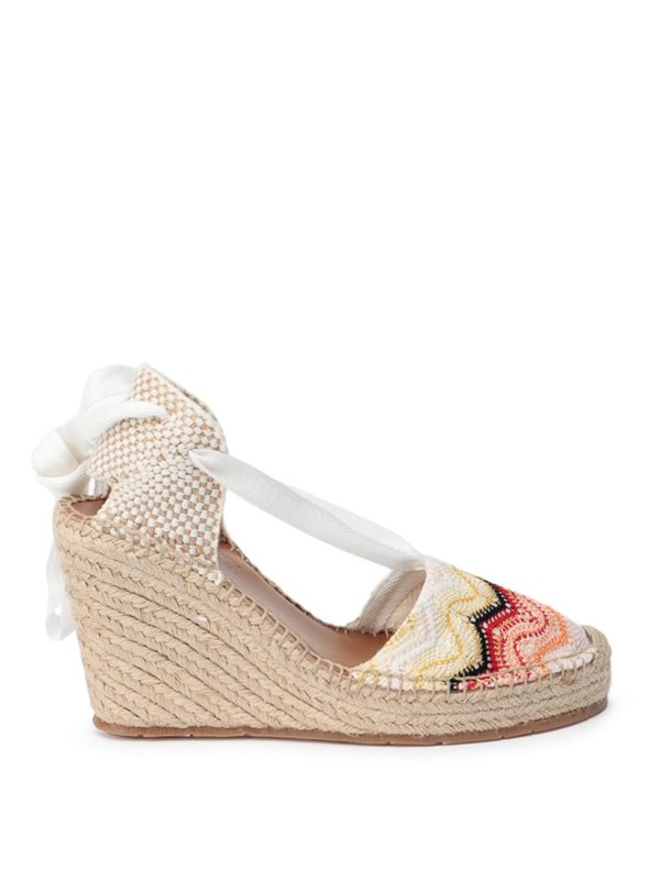 MISSONI: espadrilles - Heeled espadrilles