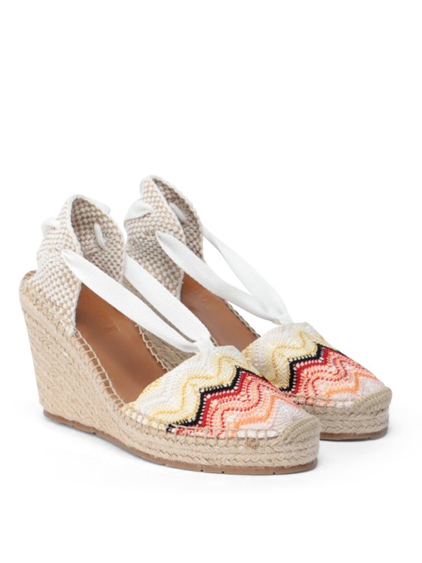 MISSONI: espadrilles online - Heeled espadrilles