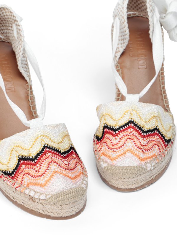 Heeled espadrilles shop online: MISSONI