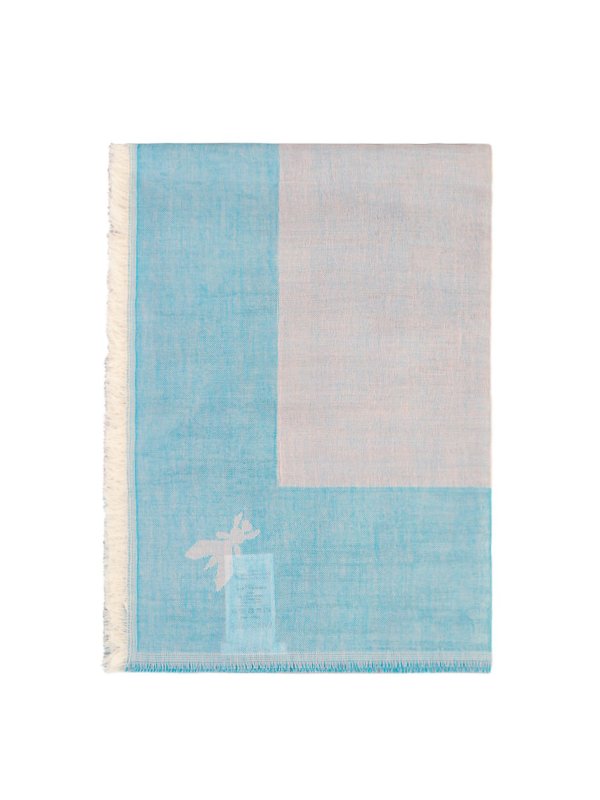 PATRIZIA PEPE: Écharpes - Écharpe - Bleu Clair