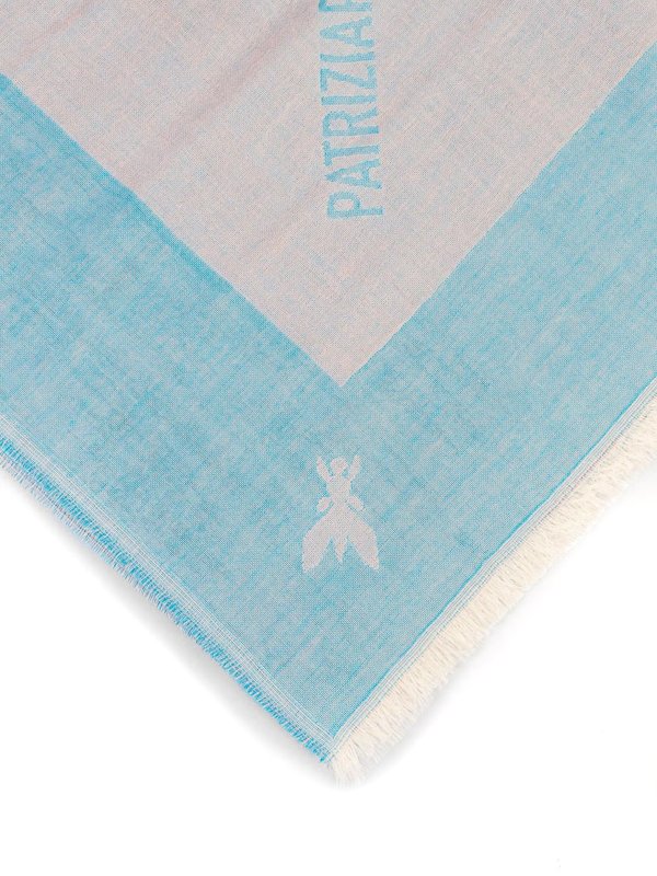 iKRIX PATRIZIA PEPE: Écharpes - Écharpe - Bleu Clair