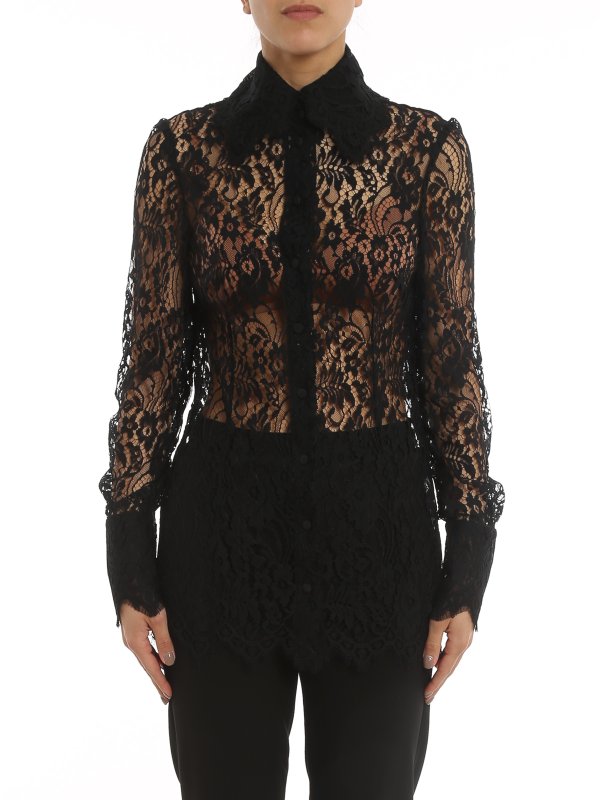 The Best Shops DOLCE & GABBANA: シャツ - シャツ - 黒