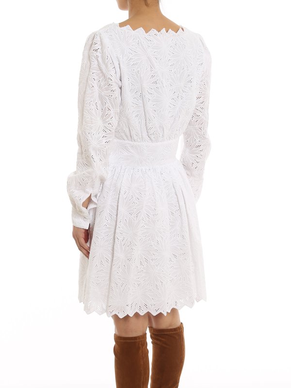 ショートドレス - 白 shop online: MICHAEL KORS