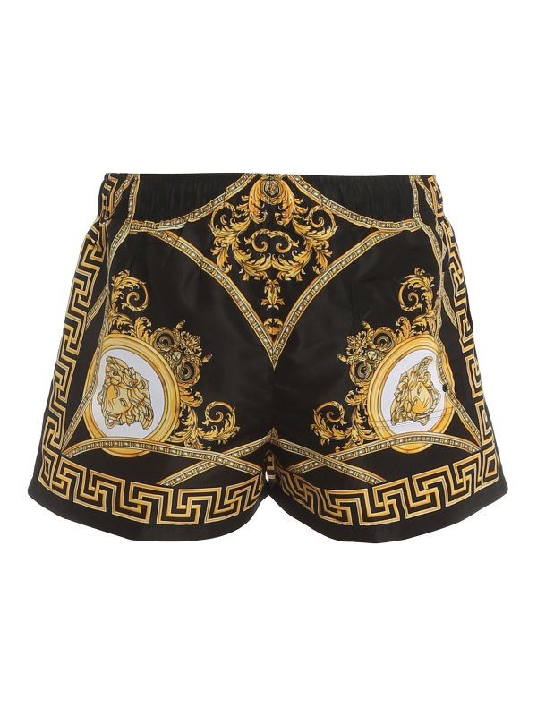 iKRIX VERSACE: Shorts de bain - Short De Bain - Noir