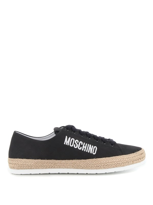 MOSCHINO: Chaussures de sport - Baskets - Noir