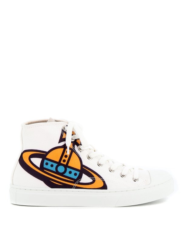 VIVIENNE WESTWOOD: trainers - High top plimsoll