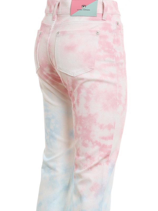 iKRIX CHIARA FERRAGNI: ストレートジーンズ - ストレートジーンズ - ピンク