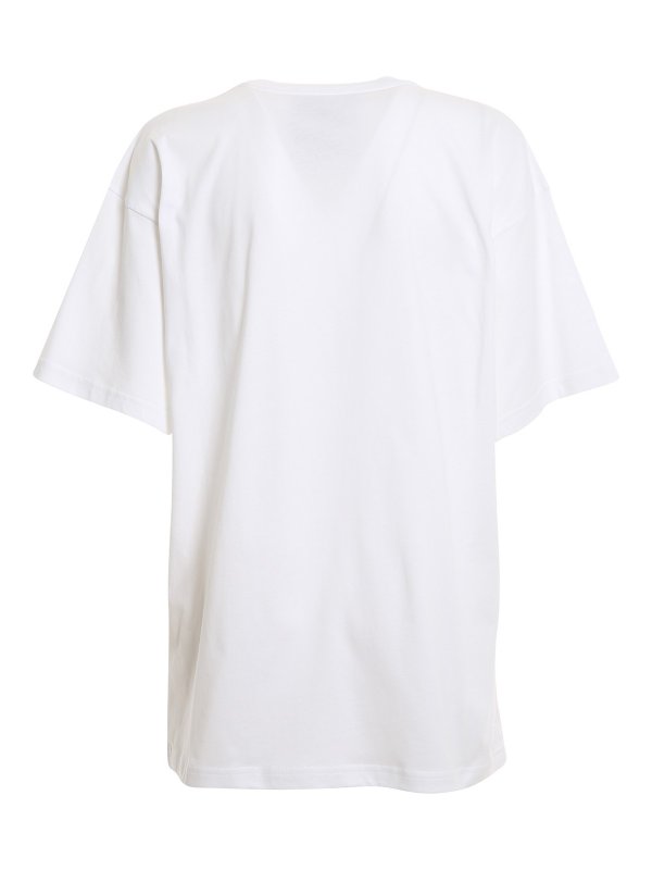 MOSCHINO: T-shirts online - T-Shirt - Blanc