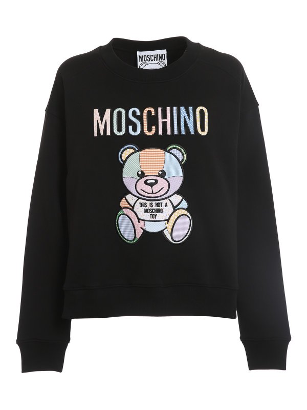 MOSCHINO: スウェット＆セーター - スウェットシャツ/セーター - Teddy Patchwork